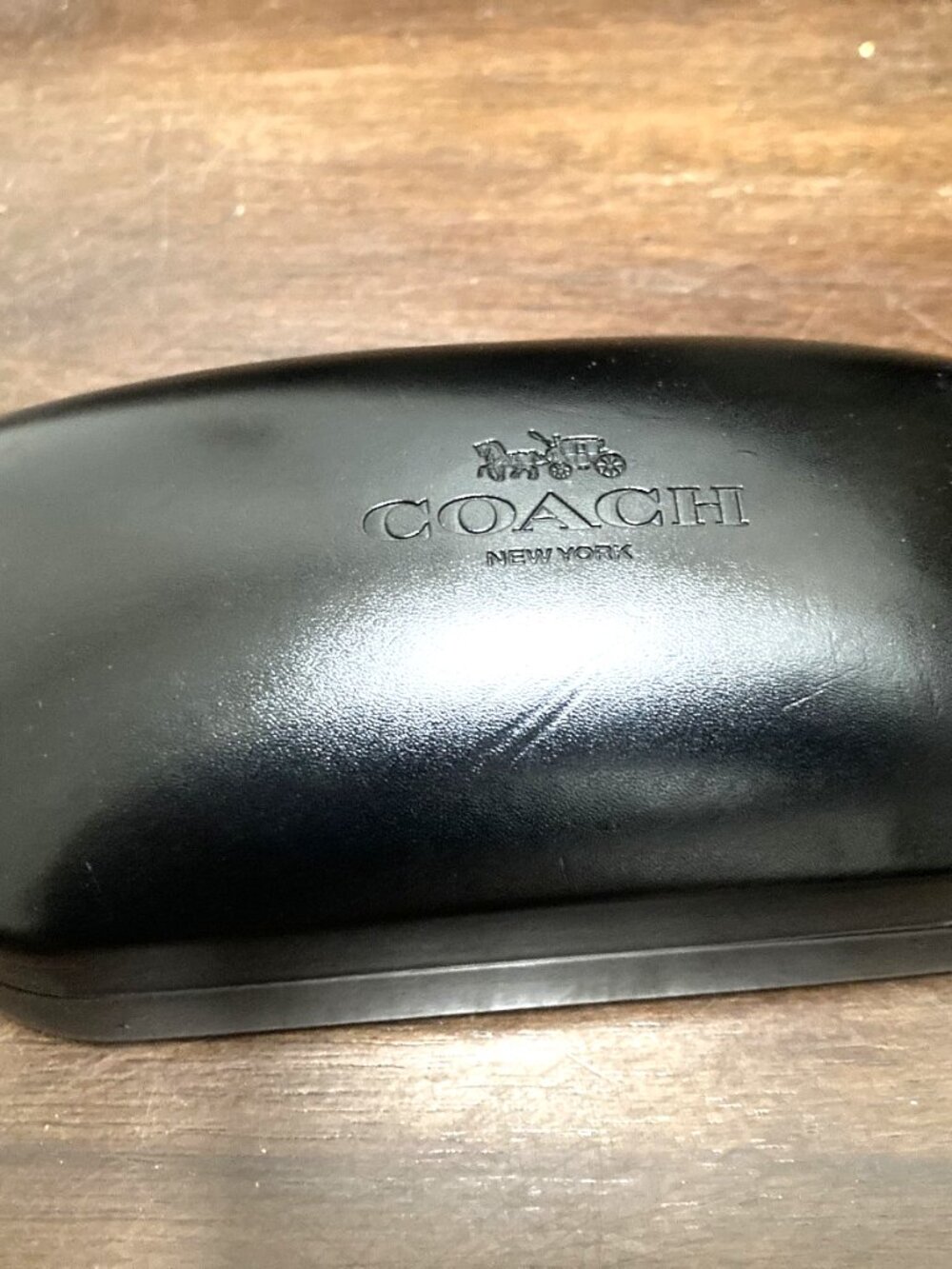 Coach HC8275 Wythe Matte Dark Tortoise Round Sunglasses  Like New